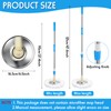 Spin Mop Replacement Handle 360 Degree Spin Mop Pole Handle