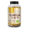 Omega 3-6-9 Raíces Zen Premium 120 Cápsulas Sin Sabor Apoya