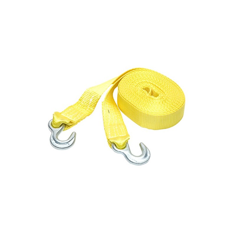 SmartStraps Tow Strap - 20ft YW Tow Strap w Hooks