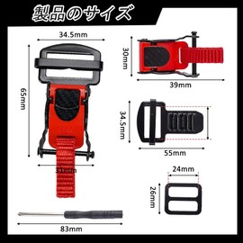 Helmet Buckle, Helmet Holder, Helmet Lock, Helmet Chin, Helmet Quick Release Buckle Kit, Wrap, Secure, Motorcycle Helmet Accessories