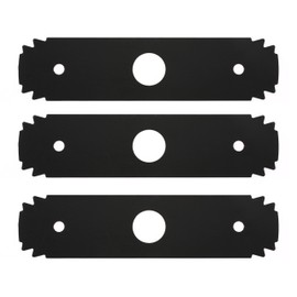 Kicofyee 8 Inch Edger Steel Serrated Blade Replace AC04215 Reversible Heavy Duty Hardened Steel Edger Blade for Ryobi for Edgers UT50500 UT15518 RY15518 RYEDG11 P2310 P2300B 1" Center Hole (3)