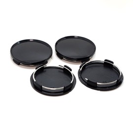 4Pcs Hub Centre Caps, 60mm Universal Wheel Centre Cap, Replacement Car Hub Centre Caps, Blank Hub Caps for DIY Outer diameter 60mm inner diameter 56mm