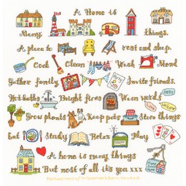 Bothy Threads Cross Stitch Kit - A Home is Many Things