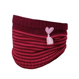 maximo Baby Girls' Tube Heart Hat, Red (Rouge 42), (Manufacturer Size: One Size), Red (Rouge 42)