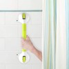 AmeriLuck 16.5inch Balance Assist Bathroom Shower Handle,Suction Bath Grab Bar
