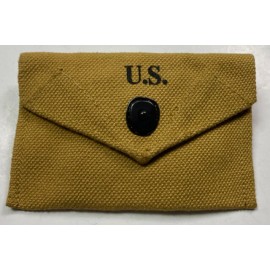 WWII US M1942 FIRST AID FIELD CARRY POUCH-KHAKI