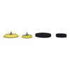 27Pcs Air Sander Aluminum Alloy Right Angle Miniature Pneumatic Sandpaper