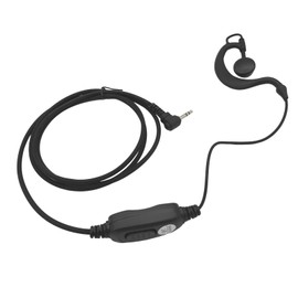 2.5mm 1-Pin Acoustic Tube Earpiece Mic PTT G-Shape Headset Compatible for Motorola Talkabout T200 T260 T460 T600 T800 T6500 MR350R MS350R FR50 FR60 EM1000 MH230R Radio (Pink)