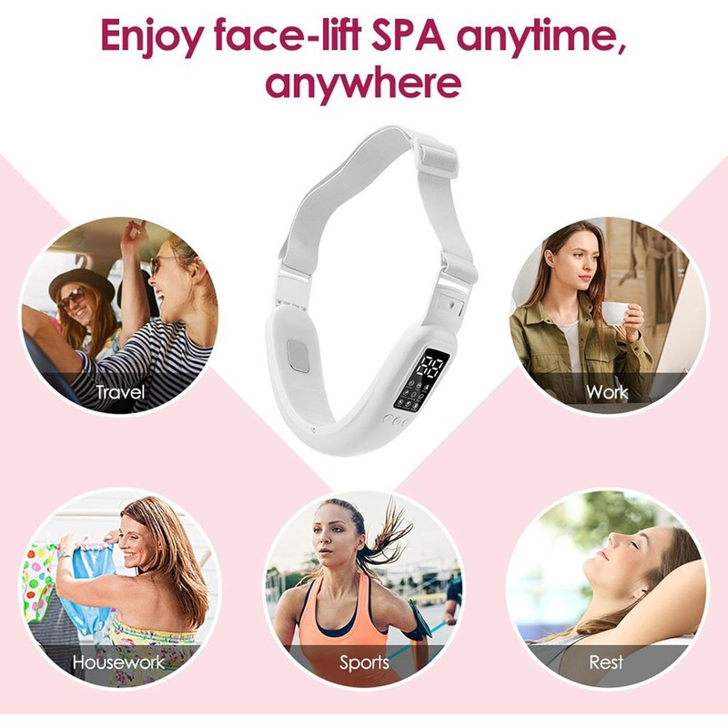 Dispositivo Lifting Facial Efecto V Dispositivo Eléctrico Esculpidor Con 8