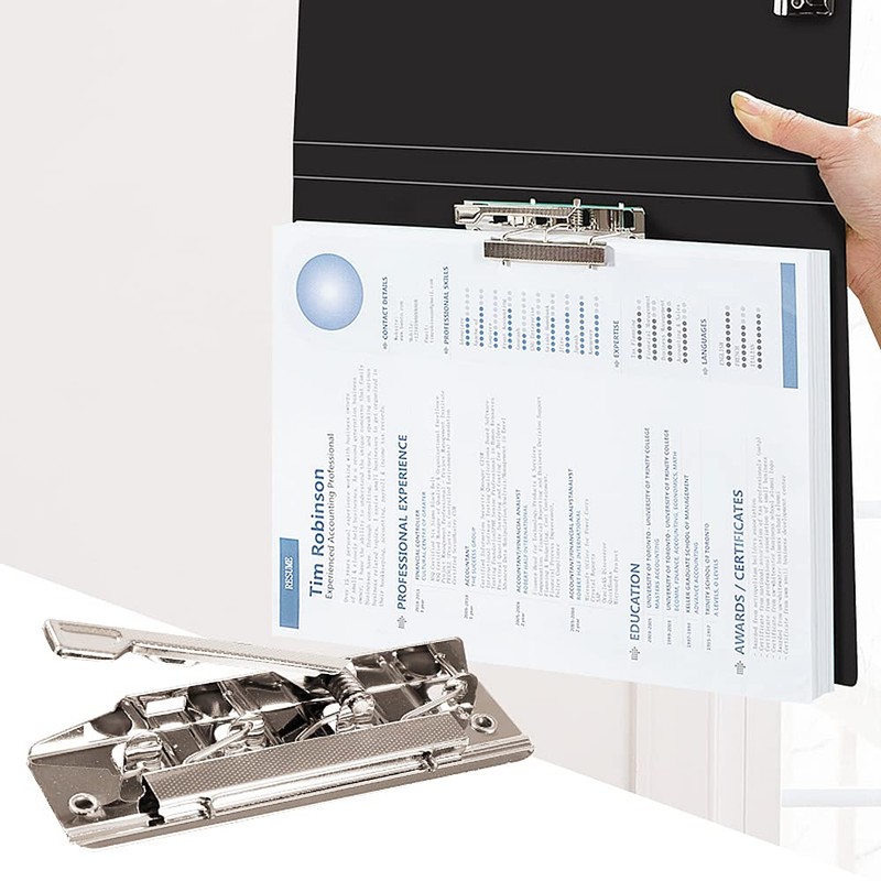 4 Pack A4 Double Strong Clips File Folder Report Cover,