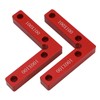90 Degree Positioning Square 100x100mm Right Angle Clamp Aluminum Alloy