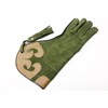 starlingukpk Ladies Soft Suede Leather Falconry Gloves. Size Small.