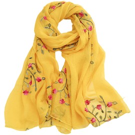 prinfantasy High Quality Scarf for Women Girls Neckerchief Wrap Scarf Soft Tube Scarf for Spring Summer Autumn Winter DE17065001, M1706007