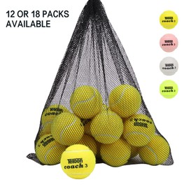 Teloon Tennis Balls (Yellow-18pcs)