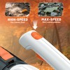 Litheli 20V Cordless Leaf Blower, Dual 2×2.0Ah Batteries Included, 350CFM/85MPH,