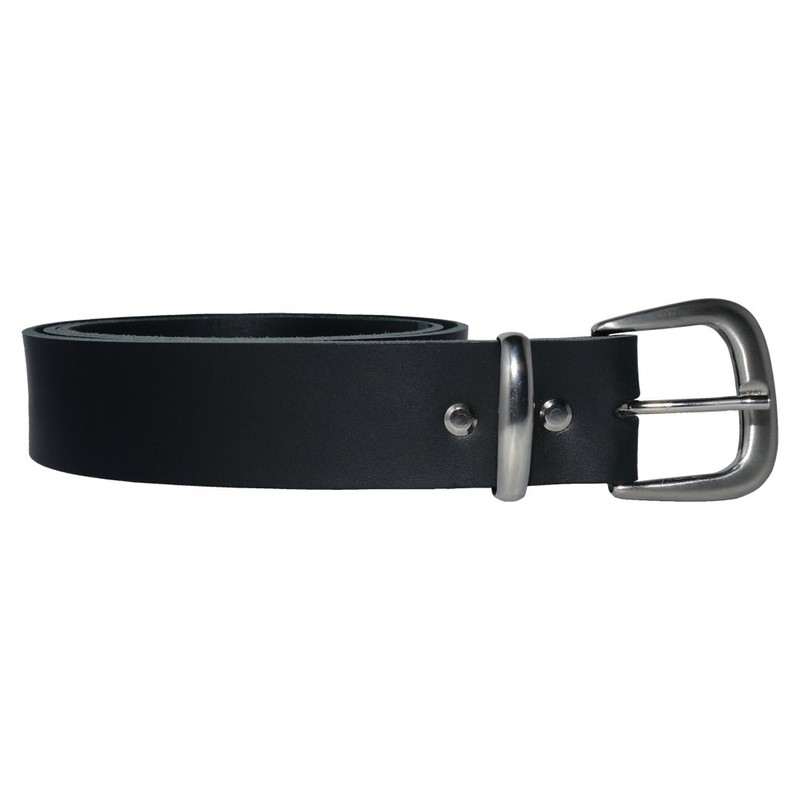 Wolfszeit BERLINGR Belt Made of Black Cowhide Leather with Buckle