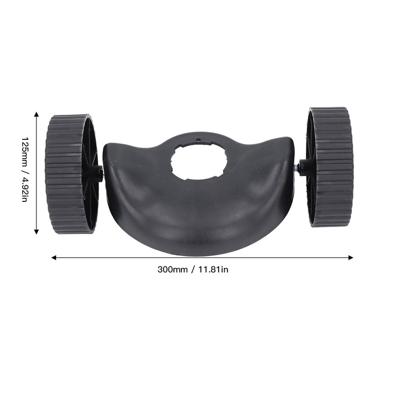 Fockety String Trimmer Wheels, Adjustable Support Wheels with Guard, Universal