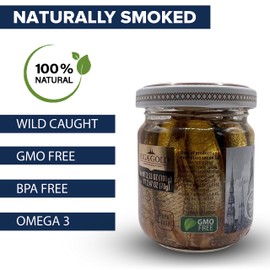 Riga Gold Smoked Sprats in Oil - Wild Caught (Pack 5)