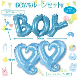 BOY Heart, Light Blue, Gender Life, Boys, Baby Shower, Boys, Pregnancy, Birth, Birthday Gift, Gender Detection, Decoration, Baby Photo Surprise, Commemorative Photography