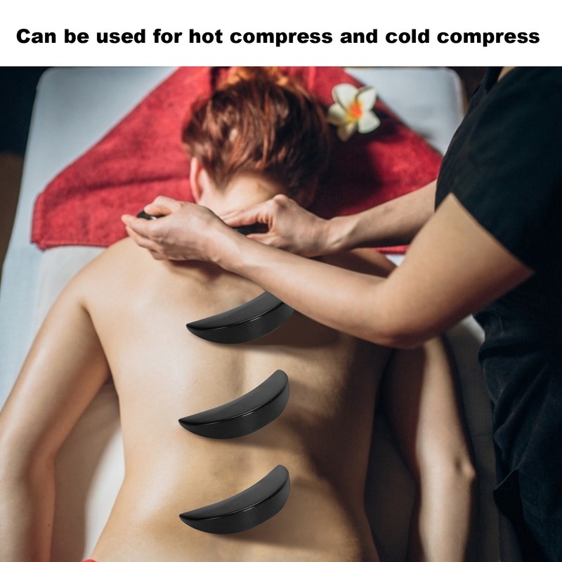 Spa Gua Sha Massage Stone Household Hot Cold Compress Back