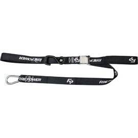 FIRE POWER 1.5" Tie-Down Soft-Tye Black 2/Pk