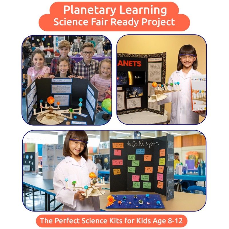Nine Planets DIY Solar System Model for Kids - Complete