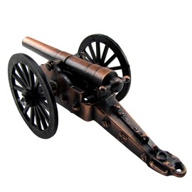Treasure Gurus Miniature Diecast Civil War Cannon Pencil Sharpener