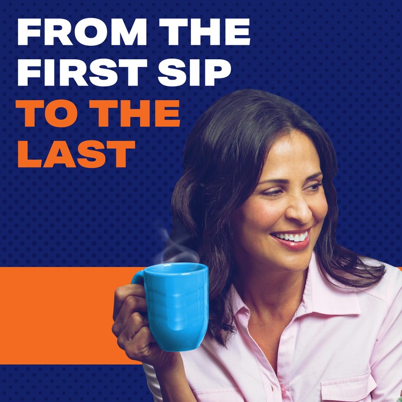 Maxwell House Half Caff Original Medium Roast Ground Coffee, 25.6