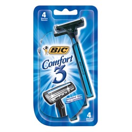 BIC Comfort 3 Men Shaver, 4 Count