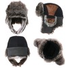 [TOP-EX] Pilot Cap, Flight Cap, Skiing, Thermal, Hat, Flight Cap,