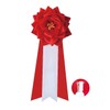 Ceremony Ribbon Insignia Chest Medium Ribbon Rose Sauce with Clip