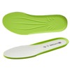 CCSOFTIME Leder Einlegesohlen aus Memory Foam für Damen, Ersatz Dünne