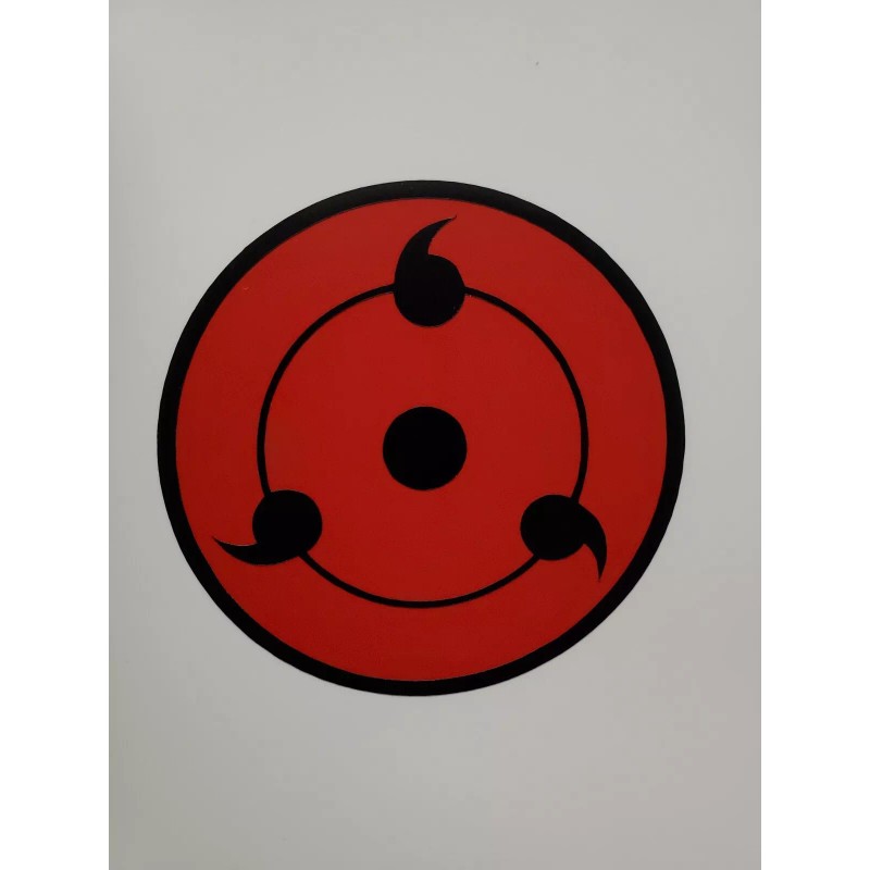 Sasuke Uchiha Sharingan Eye Naruto Sticker Vinyl Decal Windows/Laptop Waterproof