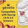 Gevalia Cappuccino K Cup Espresso Coffee Pods & Cappuccino Froth