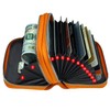 Small Soft Leather Credit Card Organizer For Women, RFID Blocking