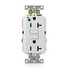 Leviton 20A-125V Extra-Heavy Duty Hospital Grade Non-Tamper-Resistant Duplex Self-Test GFCI