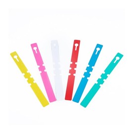 LannuMet 120pcs Plastic Plant Tags Wrap Around Hanging Plant Labels Waterproof Tree Tags for Plant & Garden Nursery，Mix Color