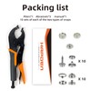 Snap Tool for Boat Covers,Heavy-Duty Snap Fastener Tool, Snap Installation