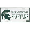 SMART BLONDE Michigan State Spartans License Plate