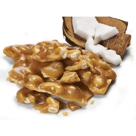 AvenueSweets - Handcrafted Old Fashioned Dairy Free Vegan Nut Brittle - 7 oz Box - Cashew