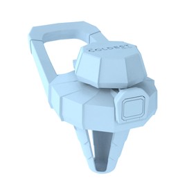 The Coldest Chug Lid and Shaker Lid for Wide Mouth Bottles for Protein Shakes, Healthy Shakes, Gym Lid (Fusion Blue, Wide Mouth)