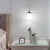 Tinload Small Battery Operated Analog Travel Alarm Clock Silent Non