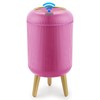 Pukomc Smart Induction Waterproof Trash Can for Bathroom, Bedroom, Office