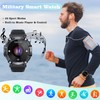 Goodatech 1.39" Military SmartWatch for Men Women with Phone Call,5ATM