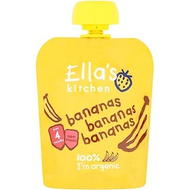 Ella's Kitchen Stage 1 From 4 Months - Bananas 70 g (Pack of 7)