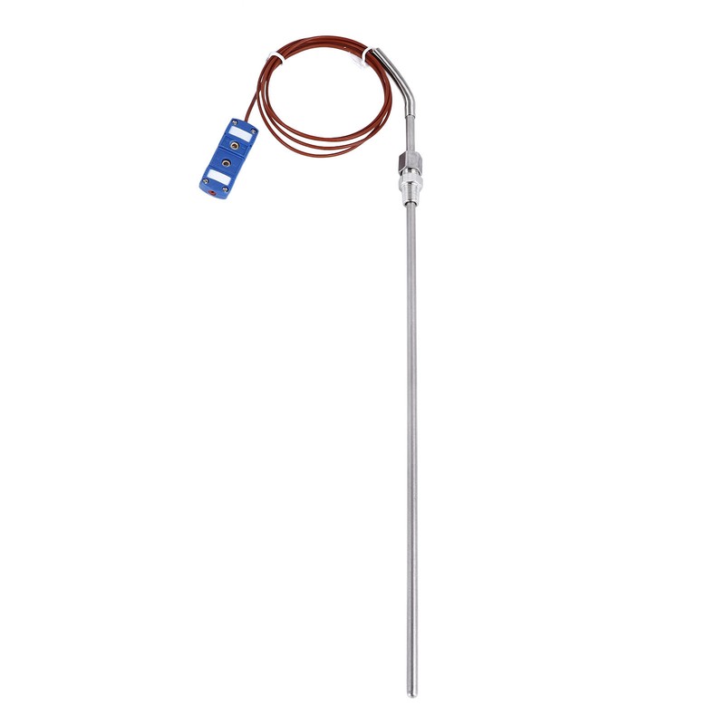 NTC Temperature Sensor ‑200℃‑350℃ T Type Thread 1/8in Diameter 5x330mm