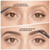 5 Pcs Waterproof Dual-Sided Fine Tip Brow Pencils Pack,Ultra-Fine Mechanical