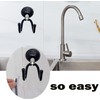 AUXPhome 2Pack Suction Cup Hooks, Hat Storage Organizer Stand Holder