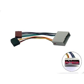 XtremeAuto® ISO Wiring Harness Loom Adapter Lead: Land Rover Freelander (2003-2006) + Fiesta/Fusion (2002-2005)