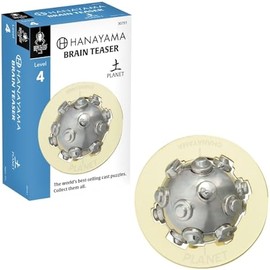 BePuzzled |Planet Hanayama Cast Metal Brain Teaser Puzzle Level 4 Mensa-Rated Puzzles for Kids and Adults Ages 12 and Up
